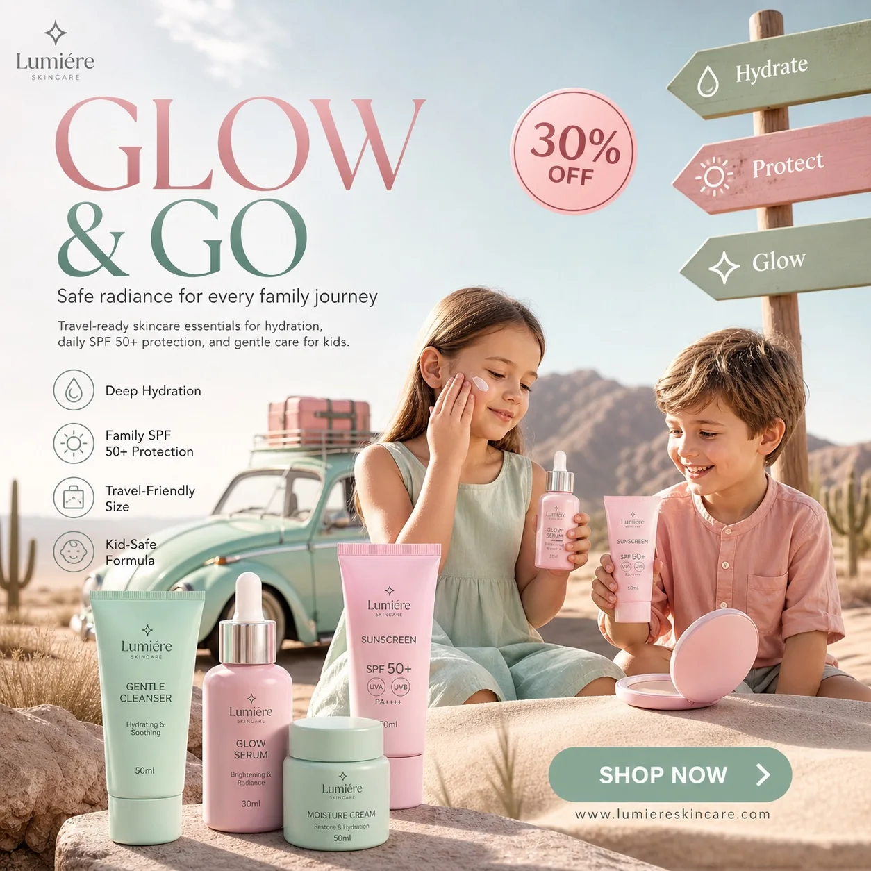 Lumiere safe radiance family journey