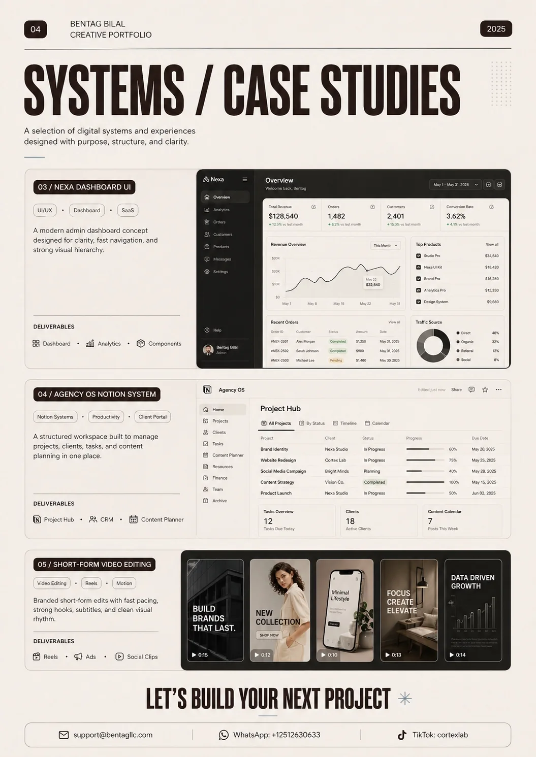 Systems and case studies